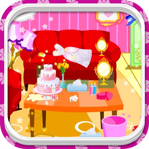 Clean Up Wedding Salon Game, Clean the mess before the first customer arrive iOS App