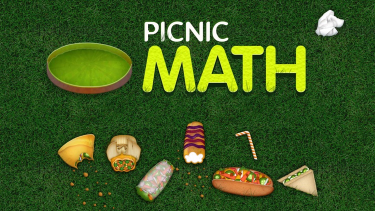 Picnic Math Puzzle for Kindergarten, First and Second Grade Kids