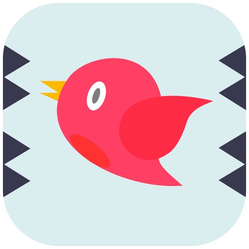Fun Love Bird Avoid the Spikes - Don't Touch the Light Grey Wall Icon