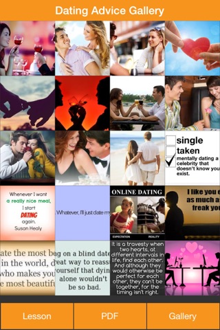 Dating Advice Plus - Dating Online Lesson, Dating Ebook & Gallery screenshot 2