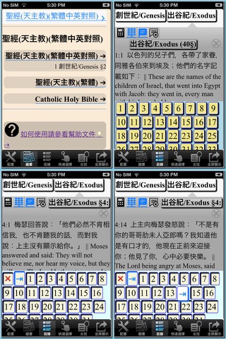 聖經(天主教)(繁體中英對照) screenshot 4