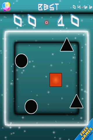 Red Square Dash Lite - Impossible Escape screenshot 2