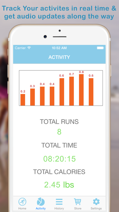 Screenshot #3 pour GPS Running + Cycling Workout Tracking with Calorie Counting