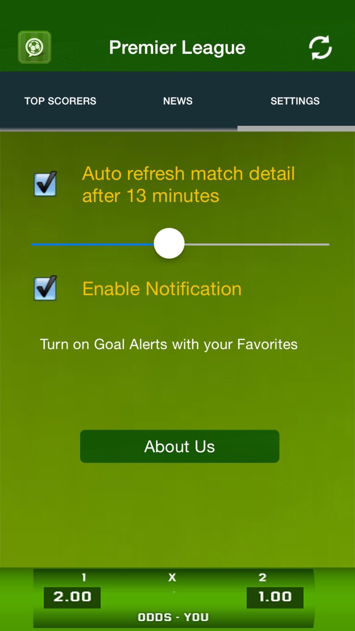 Liveodds - Livescore soccer