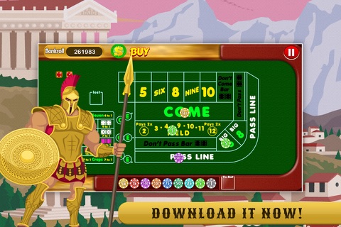 Spartan Craps Table HD - Beat the Odds To Become The Dice Masters screenshot 4