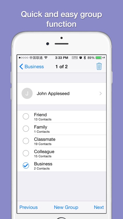 Contacts Plus — With Group Message and Email