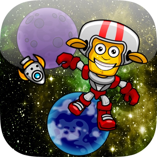 Gravitations Sprung Im All - Springe Von Planet Zu Planet iOS App