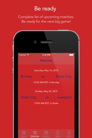 Go Stoke City! — News, rumors, matches, results & stats! screenshot 2