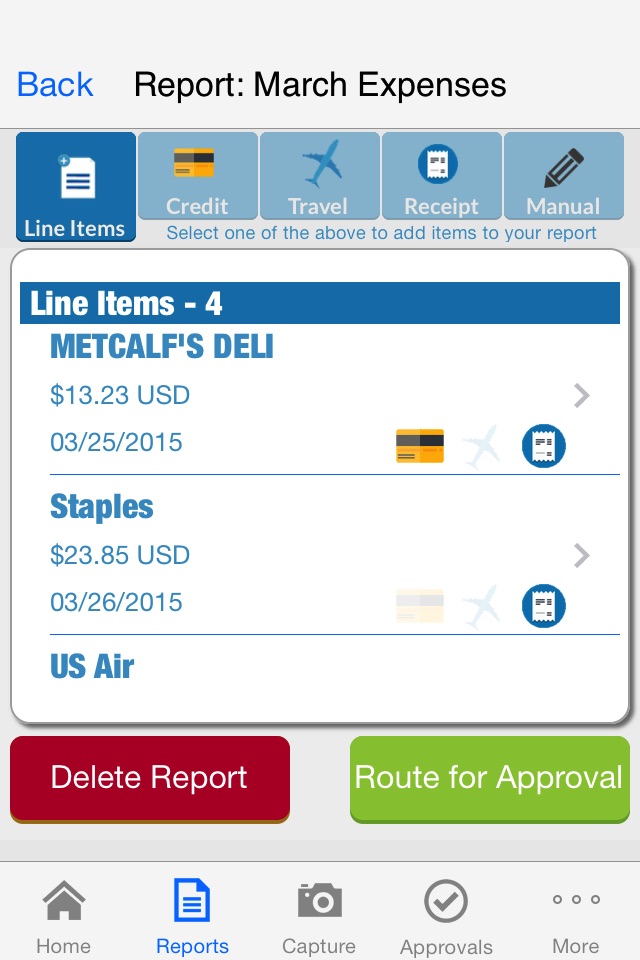 ExpenseWatch Mobile App screenshot 2