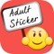 Adult Sticker Keyboard for iMessage, Whatsapp, Facebook, Messenger, SMS, Chat, Texting