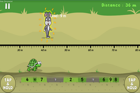 Go Tortoise - A Multiplayer Race Game of Fun and Run between 2 old rivals screenshot 3