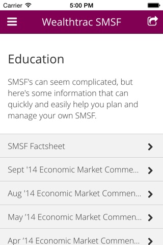 Wealthtrac SMSF screenshot 4