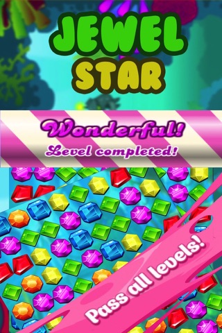 Jewel Star World HD-A splashy diamond and gem matching game screenshot 2