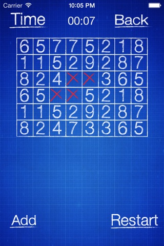 Numbers puzzle - School game - Free screenshot 4
