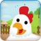 Play the wonderful game "Save the Hens" and help little Hop to save his hens