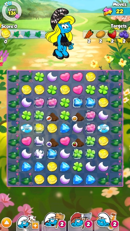 Smurfette's Magic Match screenshot-3