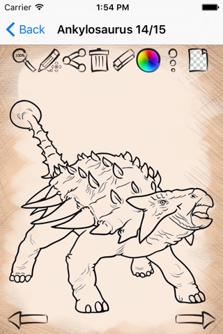 Easy Draw Jurassic Period Dinosaurs screenshot 4