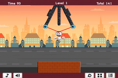Hero Challenge - Swinging Robot Mania screenshot 2