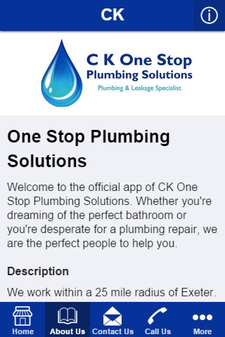 CK One Stop Plumbing Solutions screenshot 2