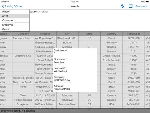 TrainingSqlite screenshot 4