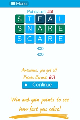 Five Letters - A Word Guessing Game with Zen and Time Attack Modes screenshot 4