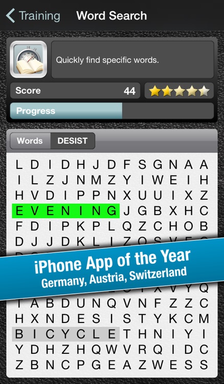 Reading Trainer for iPhone