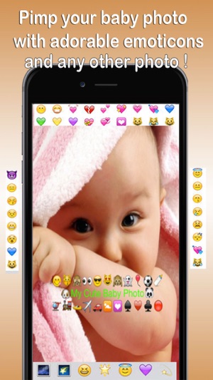 Pimp Your Photo With Emoji - Make Up Photo with Emoticons (P(圖4)-速報App