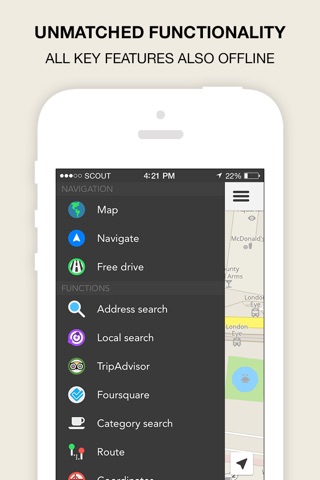 GPS Navigation by Scout (Sat Nav - INT) screenshot 3