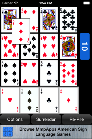 Cruel Solitaire - Classic screenshot 3