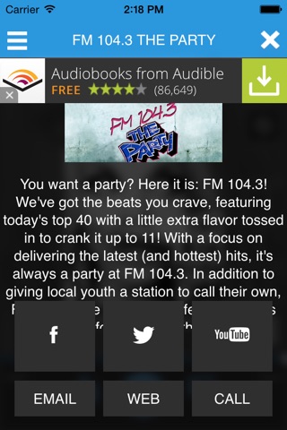 FM 104.3 The Party screenshot 3
