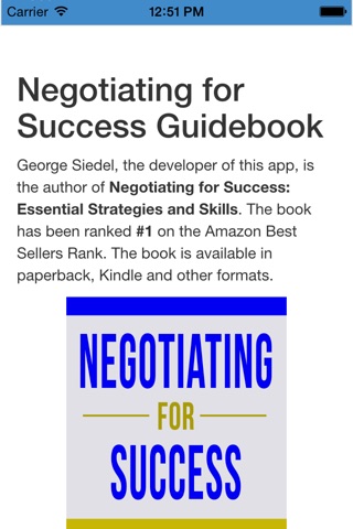 Negotiation Planner: Simple and Effective Tools for Negotiation Success screenshot 3