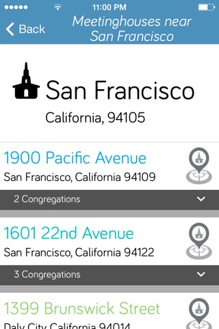 LDS Meetinghouse Locator screenshot 3