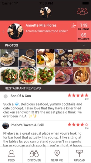 LiveDish : NYC's premier app for restaur