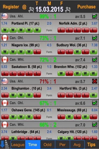 Hockey Predictions PE screenshot 2