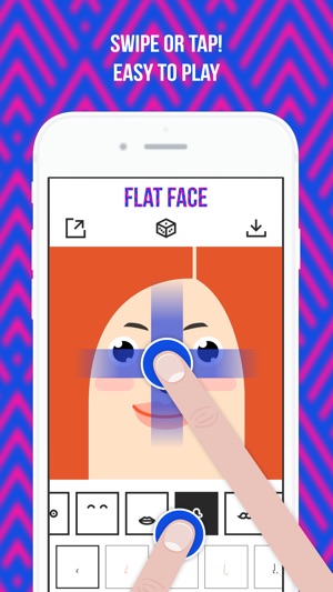 Flat Face - Avatar Face Maker(圖5)-速報App