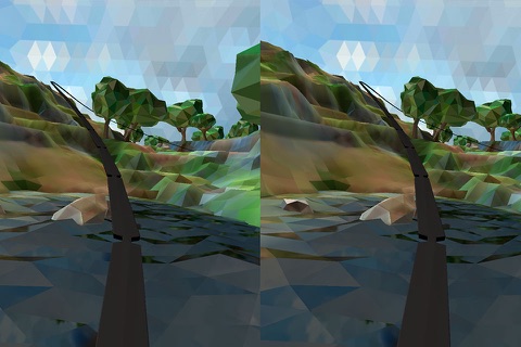 Polygonal RollerCoaster VR screenshot 2