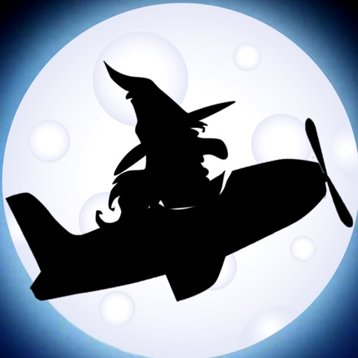 Boom Blast Witch Attack Pro - fantasy aeroplane shooting game Icon