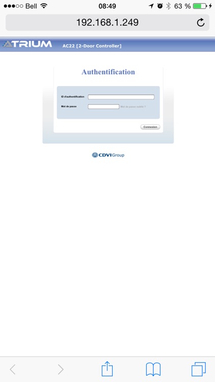 cdvi atrium finder