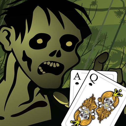 Zombie HiLo Free Card Game Icon