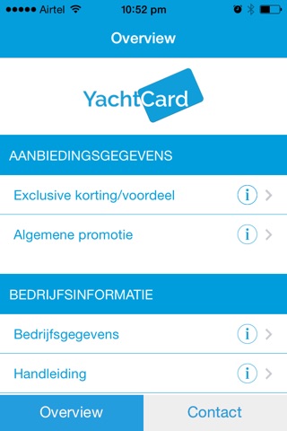 Yacht Card Partner screenshot 3