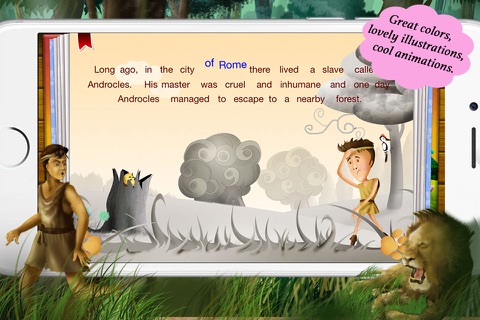Androcles and the Lion by Story Time for Kids screenshot 2