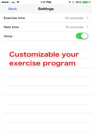 4-Minutes Workout Timer screenshot 3