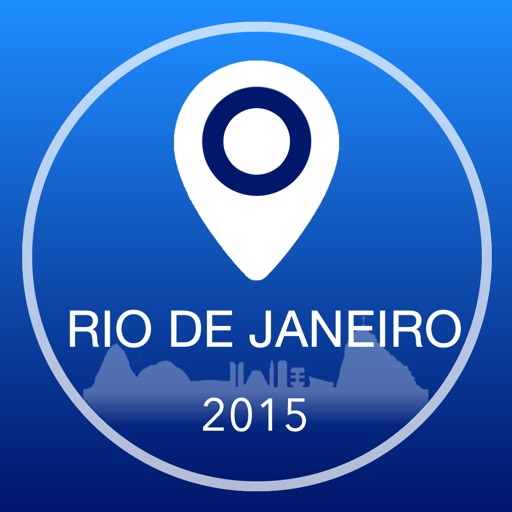 Rio de Janeiro Offline Map + City Guide Navigator, Attractions and Transports icon