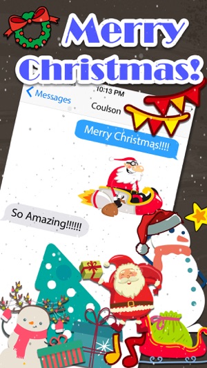 Merry Christmas Emoji - Holiday Emoticon Stickers & Emojis I(圖2)-速報App