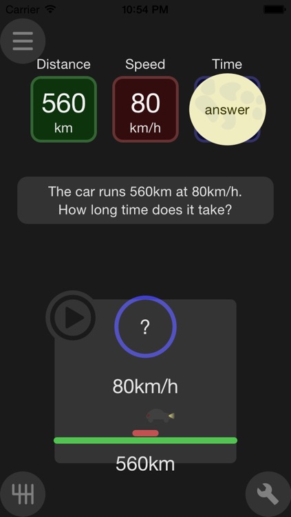 FindSpeed distance-time-speed with animation screenshot-3