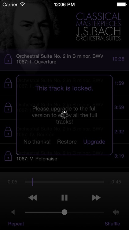 Bach: Orchestral Suites screenshot-3