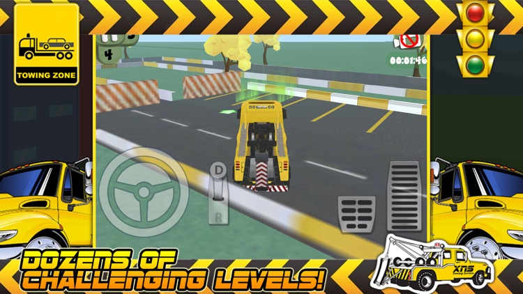 3D Tow Truck Parking Challenge Game FREE