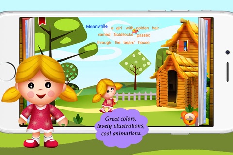 Goldilocks and The Three Bears by Story Time for Kids screenshot 2