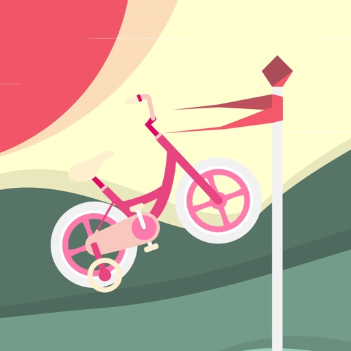 Bike Run - Flat Design Finite Runner iOS App