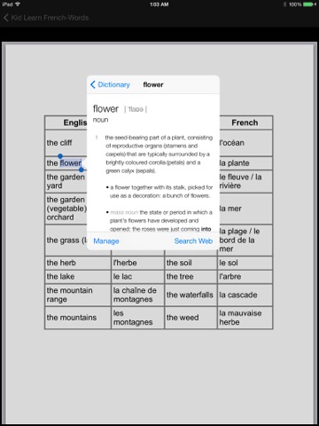 Kid French Words,(age 7+) screenshot 3